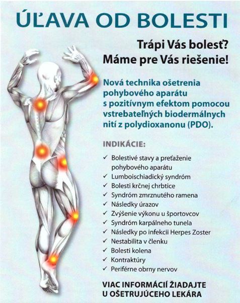 Novinka – biodermálne nite